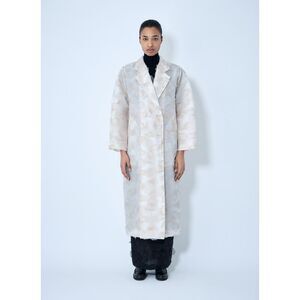 Max Mara Women Double-Breasted Long Coat